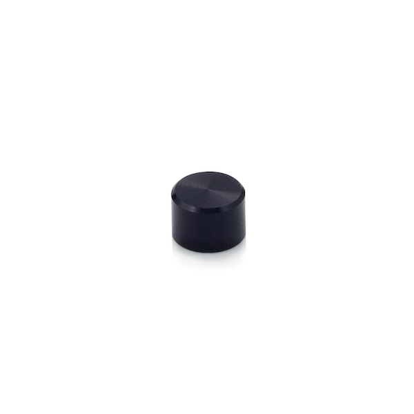 Gyford Standoff Cap, 1024 Thrd Sz, Aluminum Black Anodized SOCAP7BL